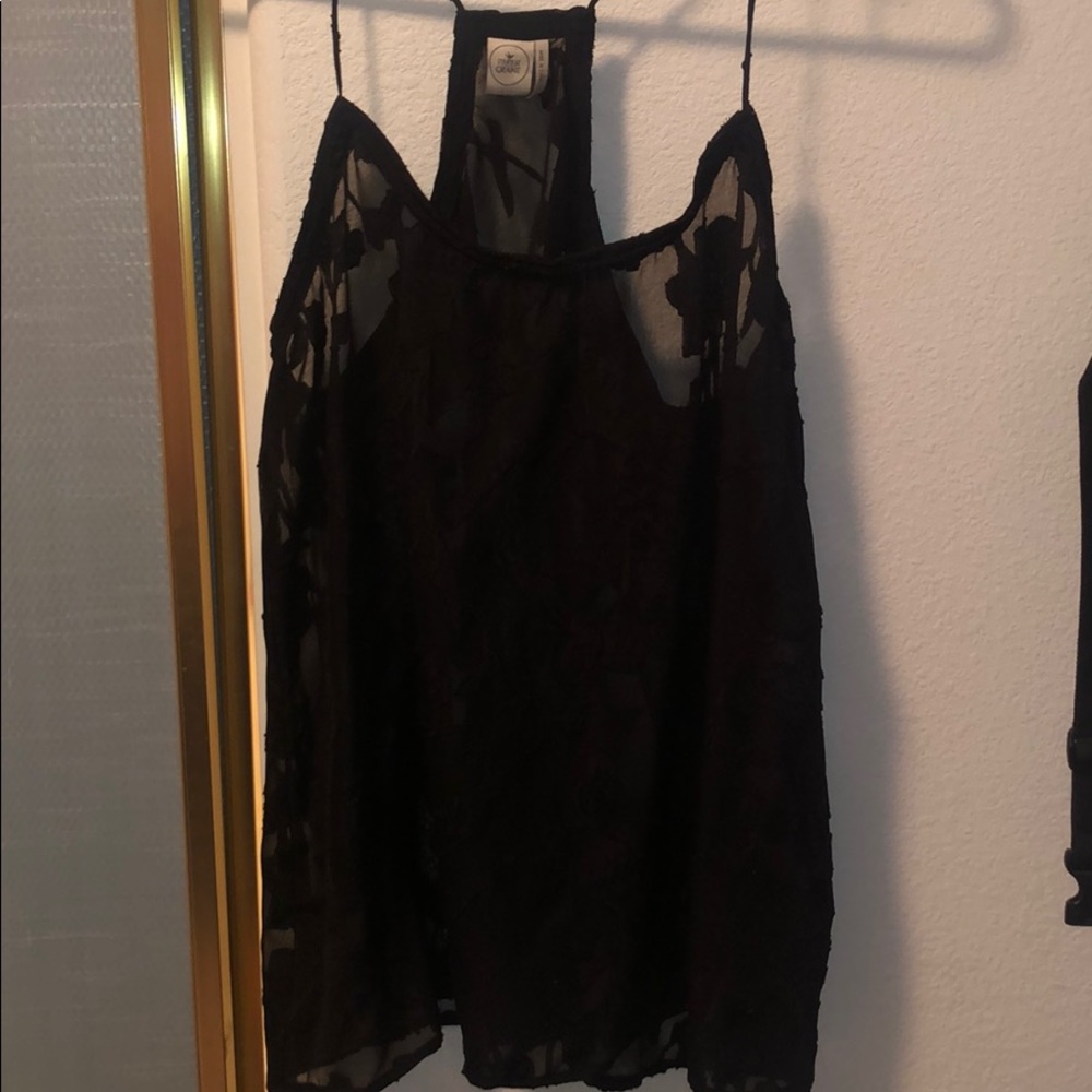 See through layering tank